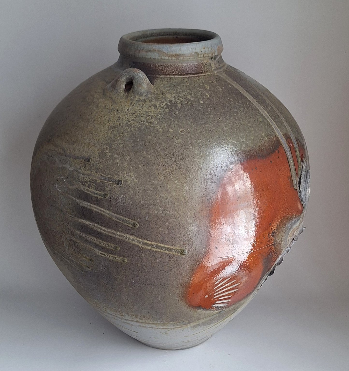 Wood fired Jar.