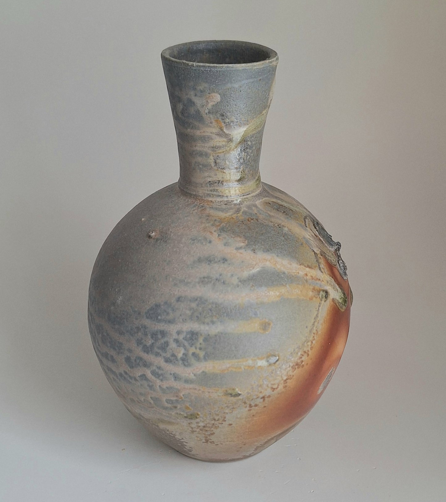 Wood fired vase